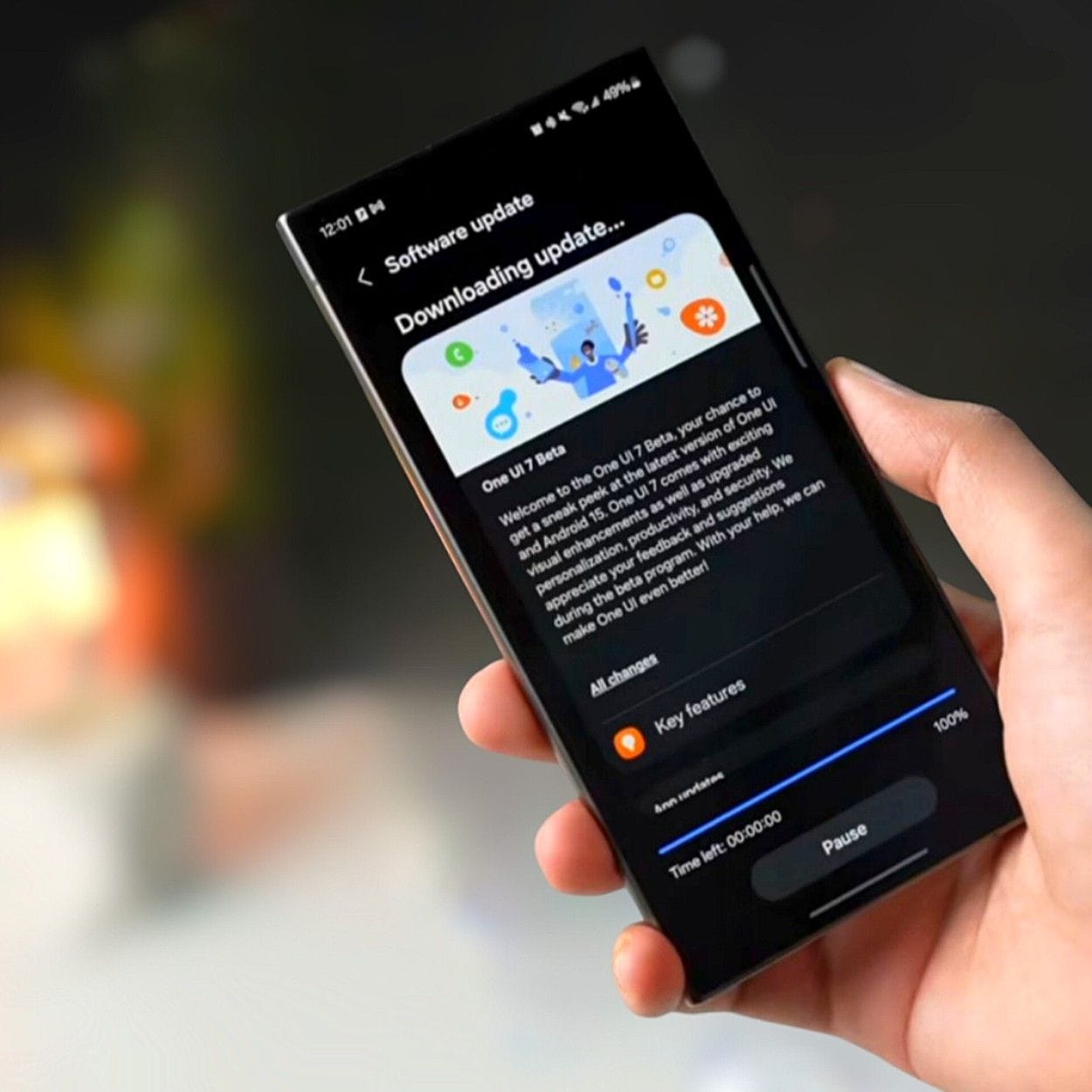"One UI 7 Beta 3 update"